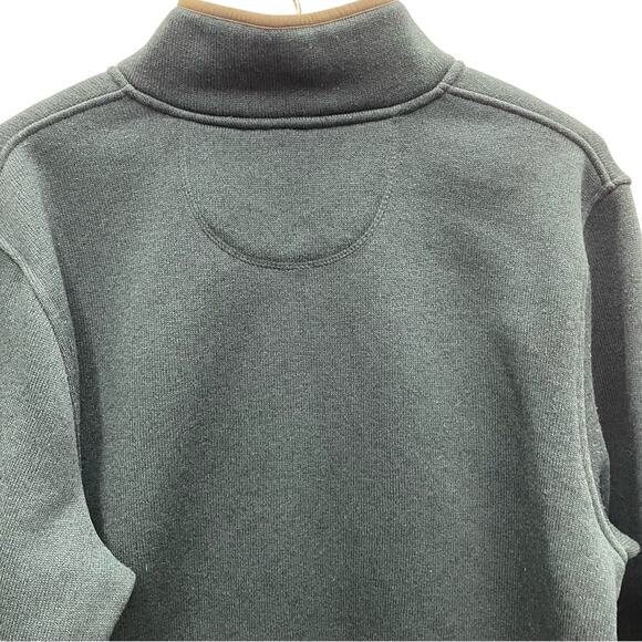 L.L. Bean Sweater Fleece Pullover In Hunter Green Men’s Size XXL - Picture 10 of 10